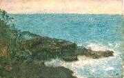 Charles W. Bartlett Charles W. Bartlett's watercolor and ink Hana Maui Coast, 1920 Germany oil painting artist